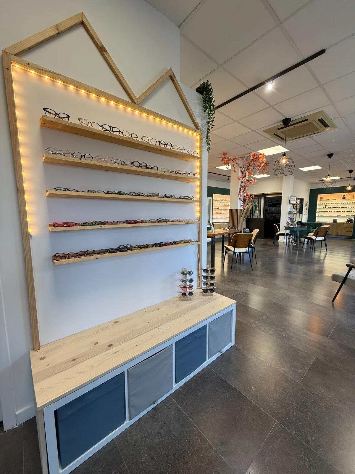 Espace enfants en forme de maison
